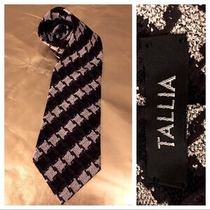 Tallia Tie in Brown, Black, and Tan